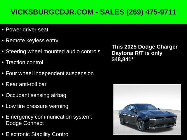 new 2025 Dodge Charger Daytona car, priced at $48,841