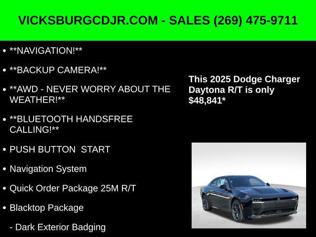 new 2025 Dodge Charger Daytona car, priced at $48,841