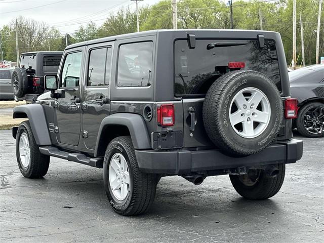 used 2018 Jeep Wrangler JK Unlimited car, priced at $23,557
