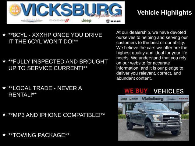 used 2016 Ford F-150 car, priced at $25,455