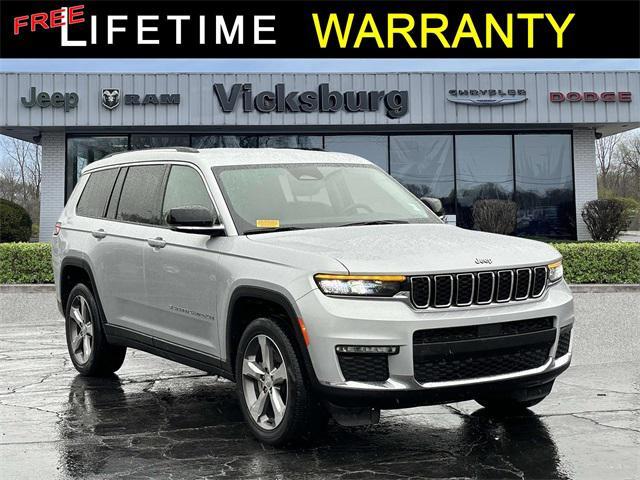 used 2021 Jeep Grand Cherokee L car, priced at $30,000