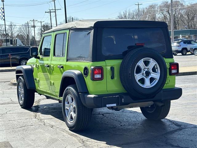 used 2021 Jeep Wrangler Unlimited car, priced at $30,295