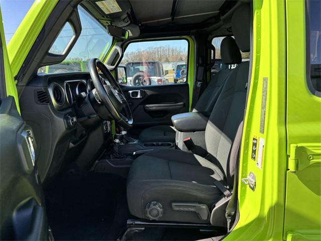 used 2021 Jeep Wrangler Unlimited car, priced at $30,295