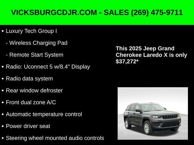 new 2025 Jeep Grand Cherokee car, priced at $37,272