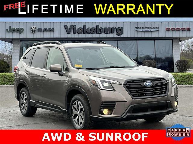 used 2022 Subaru Forester car, priced at $25,724