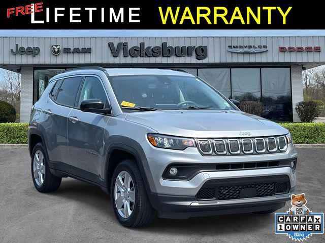 used 2022 Jeep Compass car, priced at $21,987