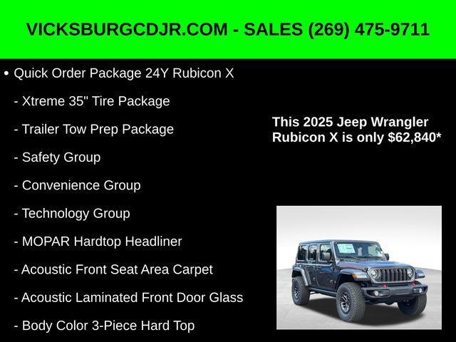 new 2025 Jeep Wrangler car, priced at $62,840