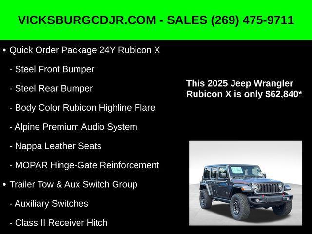 new 2025 Jeep Wrangler car, priced at $62,840