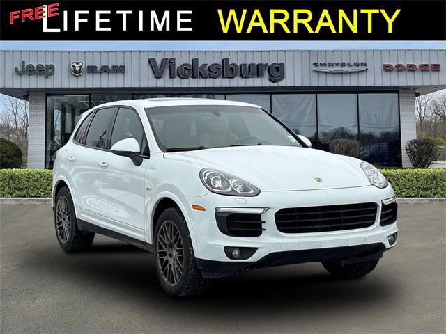 used 2017 Porsche Cayenne E-Hybrid car, priced at $29,425