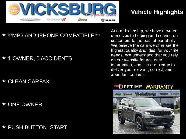 used 2023 Jeep Grand Cherokee car, priced at $32,175
