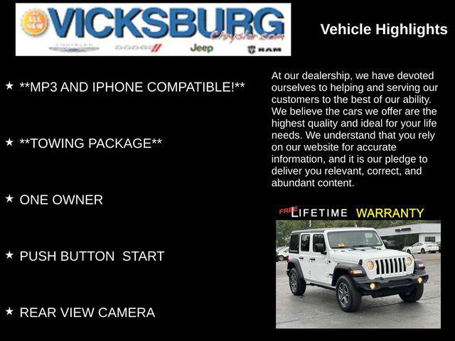used 2021 Jeep Wrangler Unlimited car, priced at $31,404