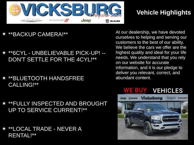 used 2021 Ram 1500 car, priced at $26,875