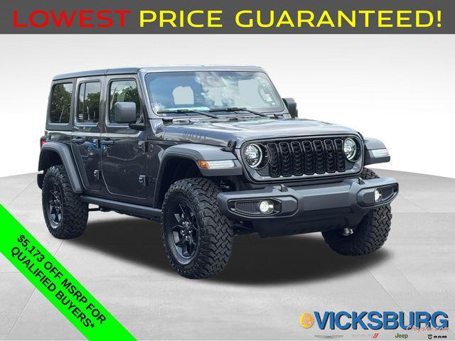 new 2025 Jeep Wrangler car, priced at $47,902