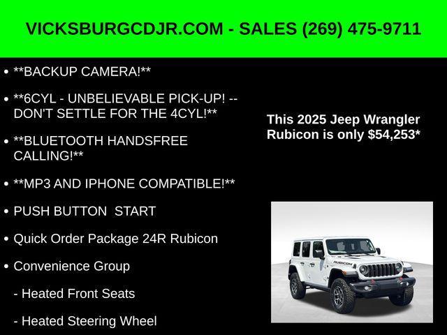 new 2025 Jeep Wrangler car, priced at $54,253