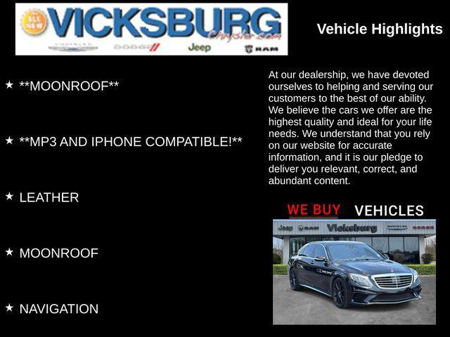used 2015 Mercedes-Benz S-Class car, priced at $37,963