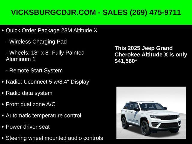 new 2025 Jeep Grand Cherokee car, priced at $41,560