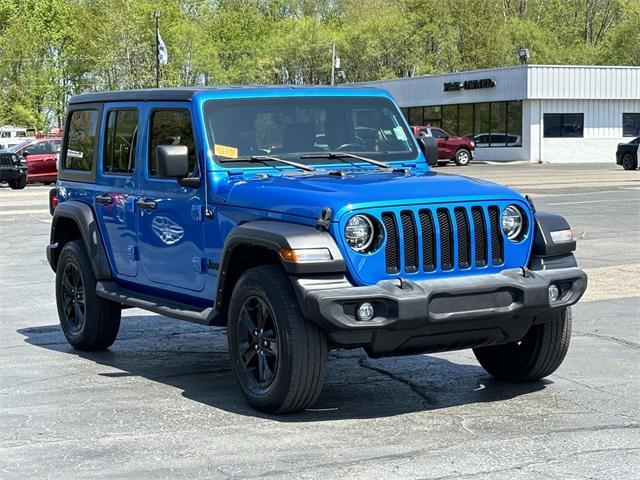used 2022 Jeep Wrangler Unlimited car, priced at $40,920