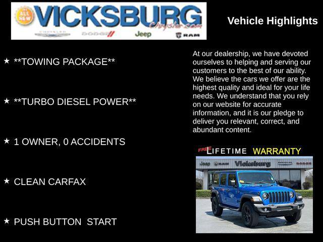 used 2022 Jeep Wrangler Unlimited car, priced at $39,975