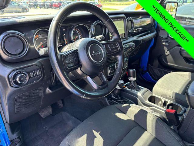 used 2022 Jeep Wrangler Unlimited car, priced at $32,595