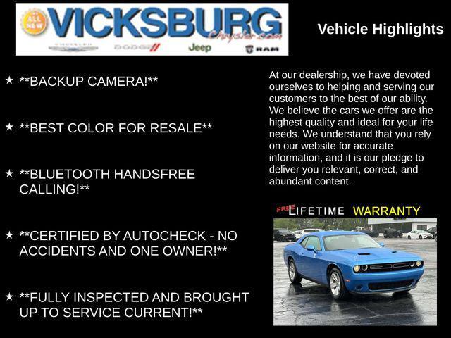 used 2023 Dodge Challenger car, priced at $25,975