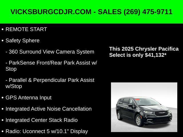 new 2025 Chrysler Pacifica car, priced at $41,132