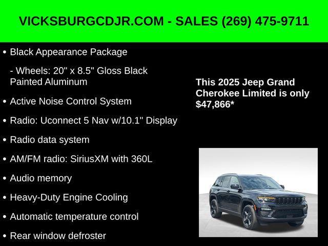 new 2025 Jeep Grand Cherokee car, priced at $47,866