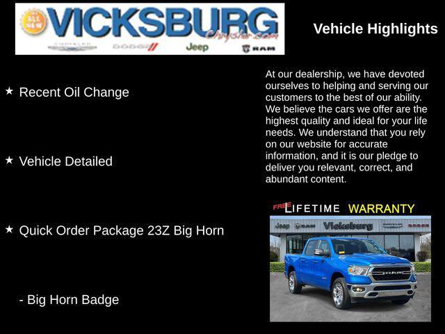 used 2022 Ram 1500 car, priced at $32,595