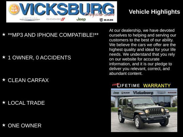 used 2020 Jeep Wrangler Unlimited car, priced at $28,175