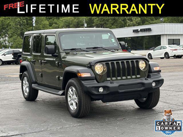 used 2020 Jeep Wrangler Unlimited car, priced at $28,175
