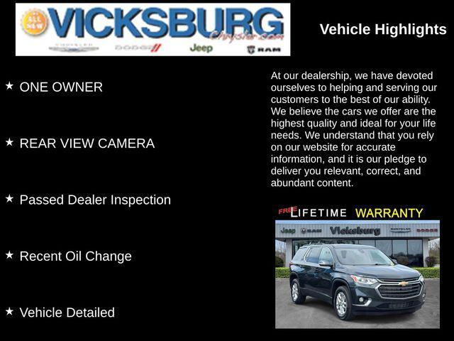 used 2021 Chevrolet Traverse car, priced at $24,395