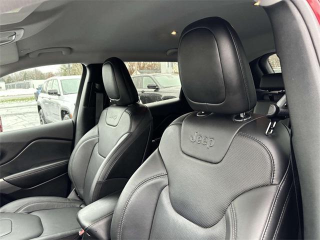 used 2021 Jeep Cherokee car, priced at $21,500