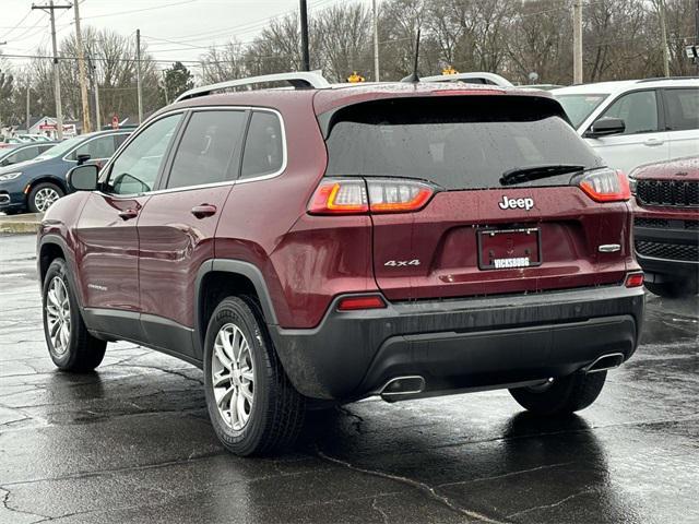 used 2021 Jeep Cherokee car, priced at $21,500