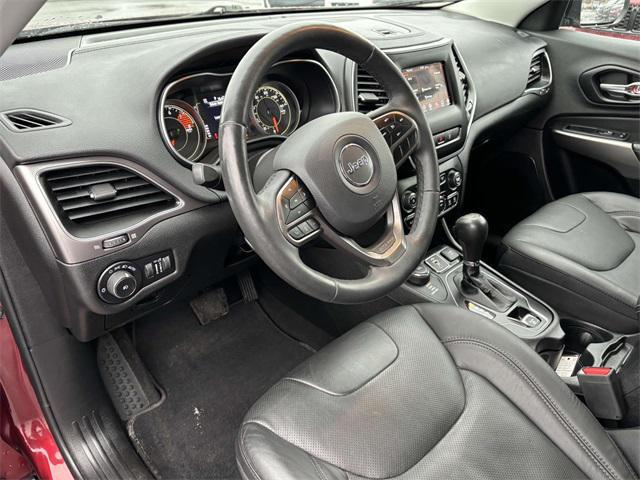 used 2021 Jeep Cherokee car, priced at $21,500