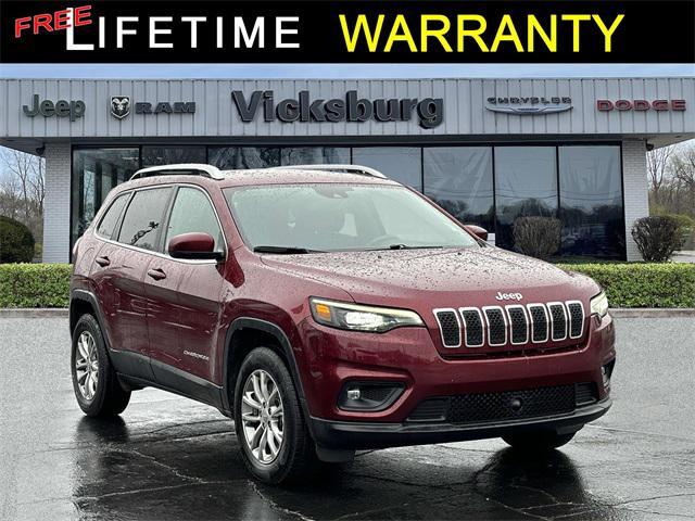 used 2021 Jeep Cherokee car, priced at $21,569