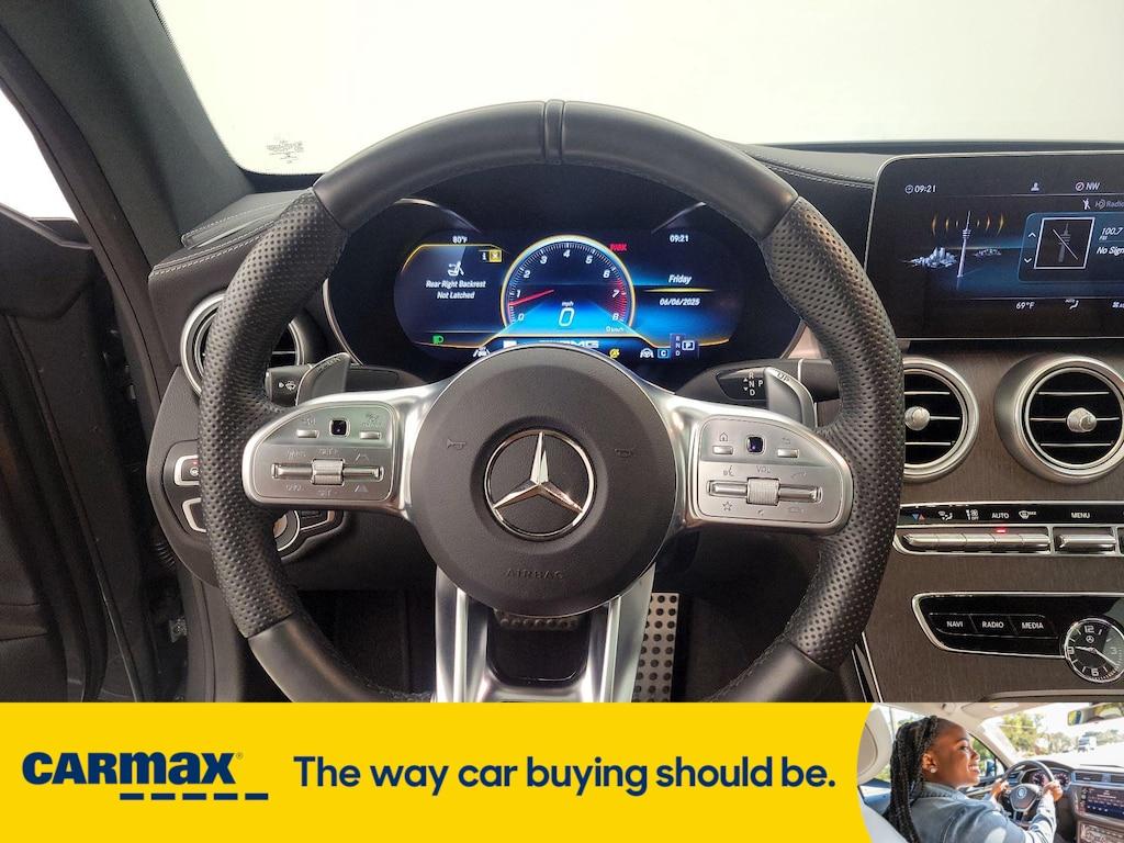 used 2021 Mercedes-Benz AMG C 43 car, priced at $47,998