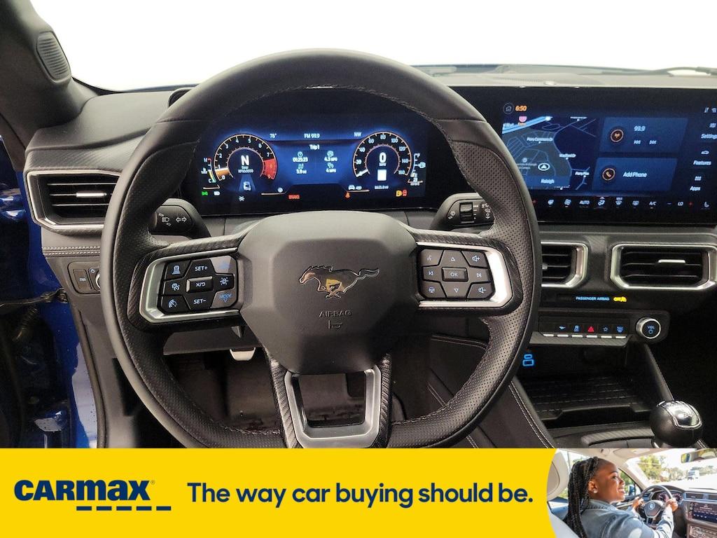 used 2024 Ford Mustang car, priced at $49,998