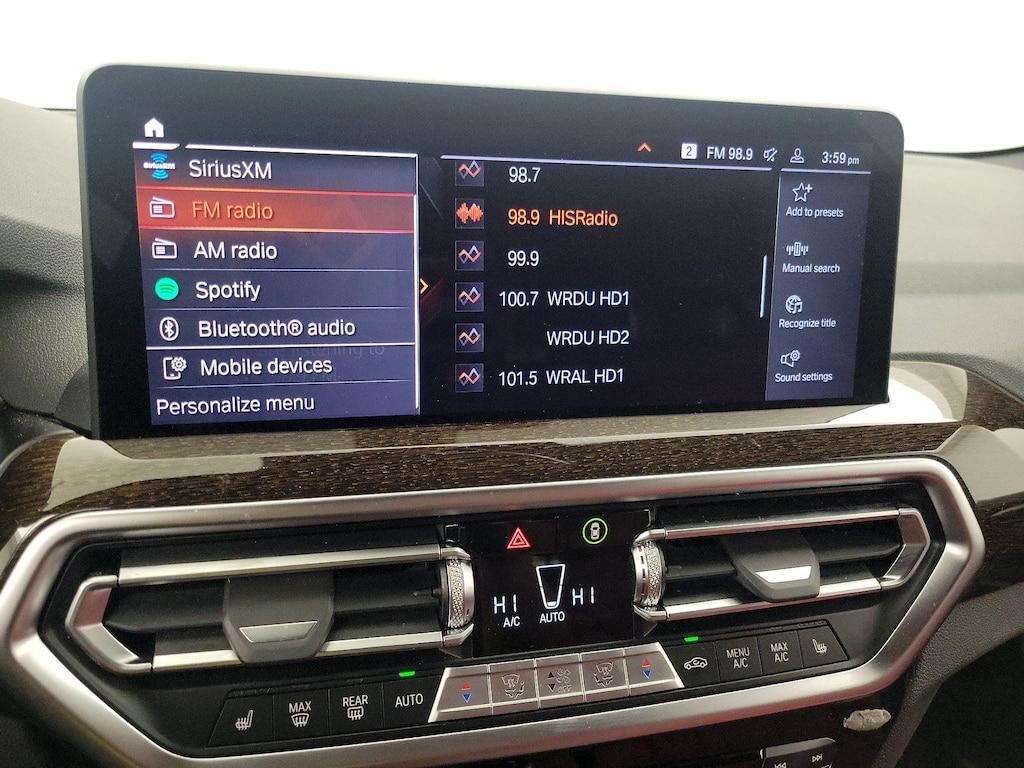 used 2022 BMW X3 car, priced at $40,998