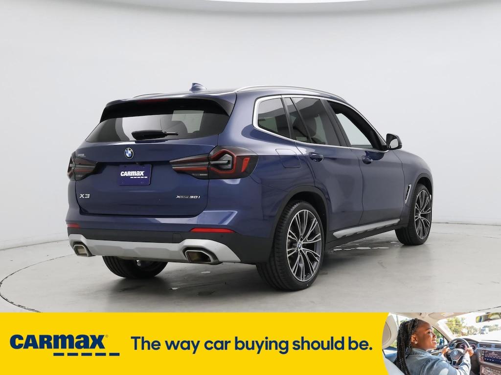 used 2022 BMW X3 car, priced at $40,998