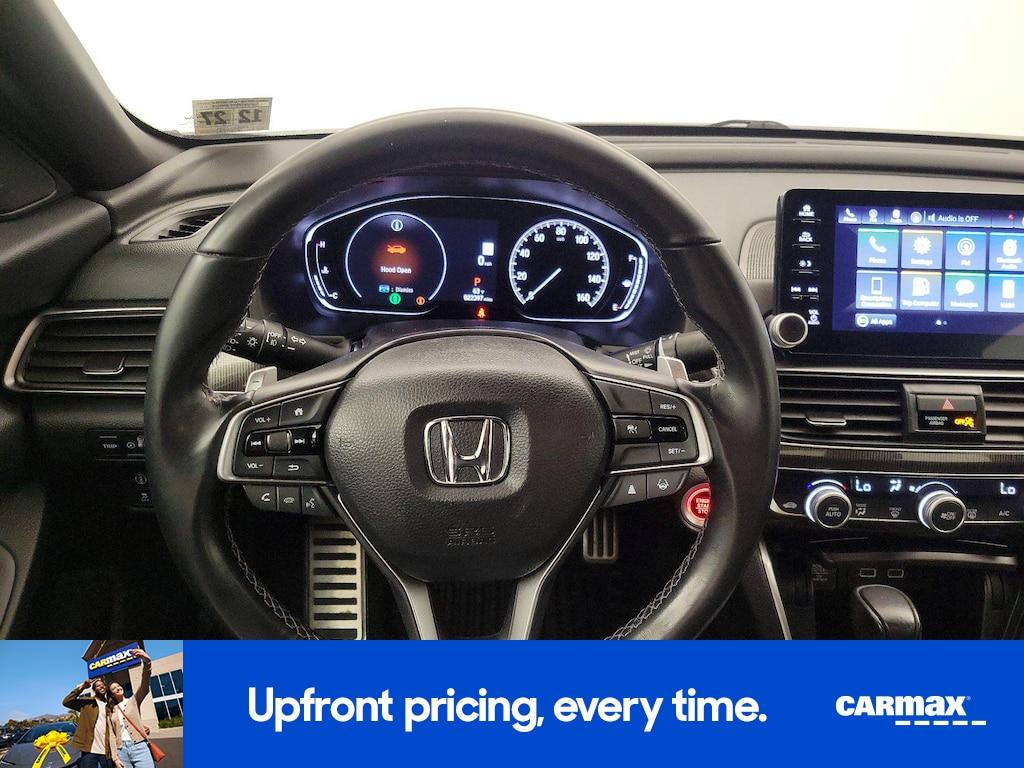 used 2022 Honda Accord car, priced at $27,998