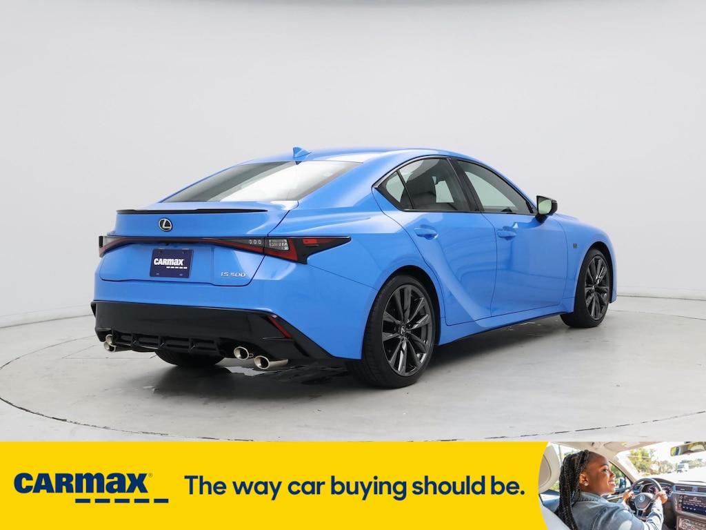 used 2024 Lexus IS 500 car, priced at $69,998