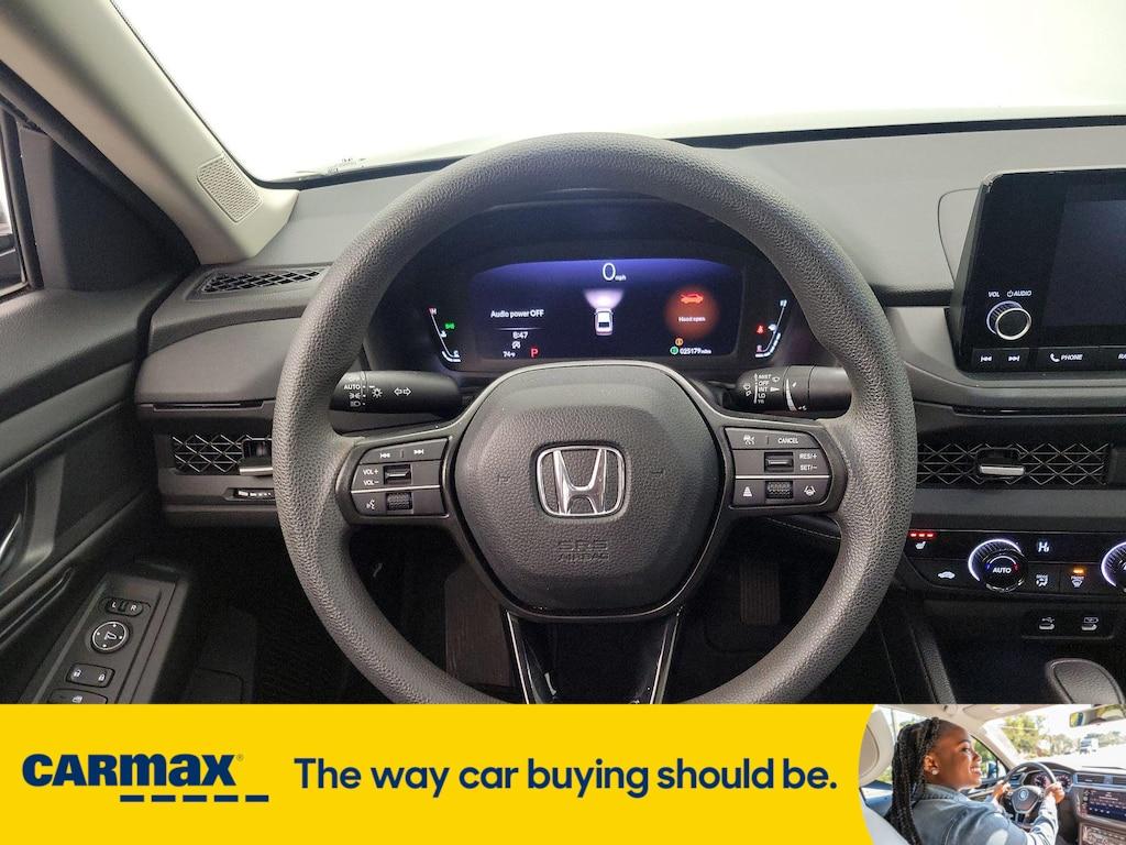 used 2023 Honda Accord car, priced at $27,998