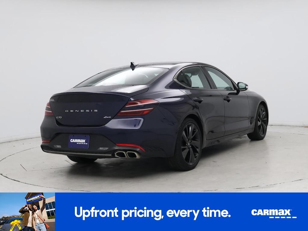 used 2023 Genesis G70 car, priced at $31,998