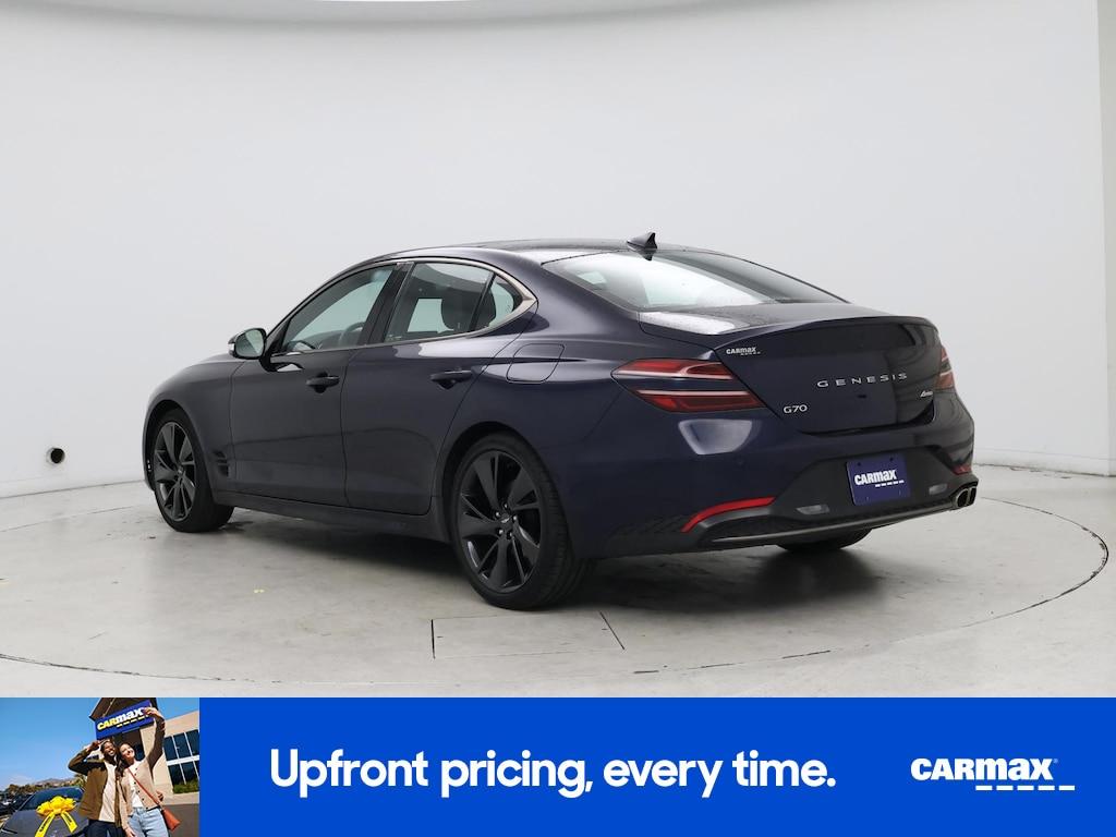 used 2023 Genesis G70 car, priced at $31,998