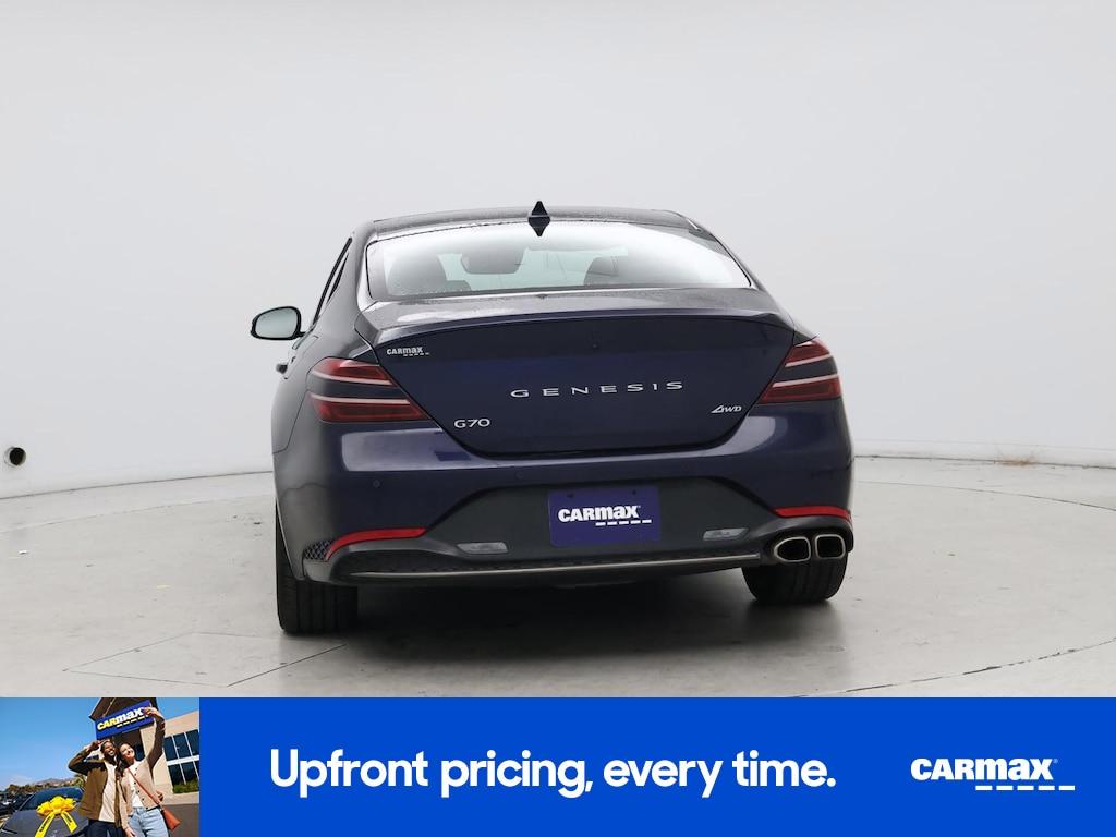 used 2023 Genesis G70 car, priced at $31,998