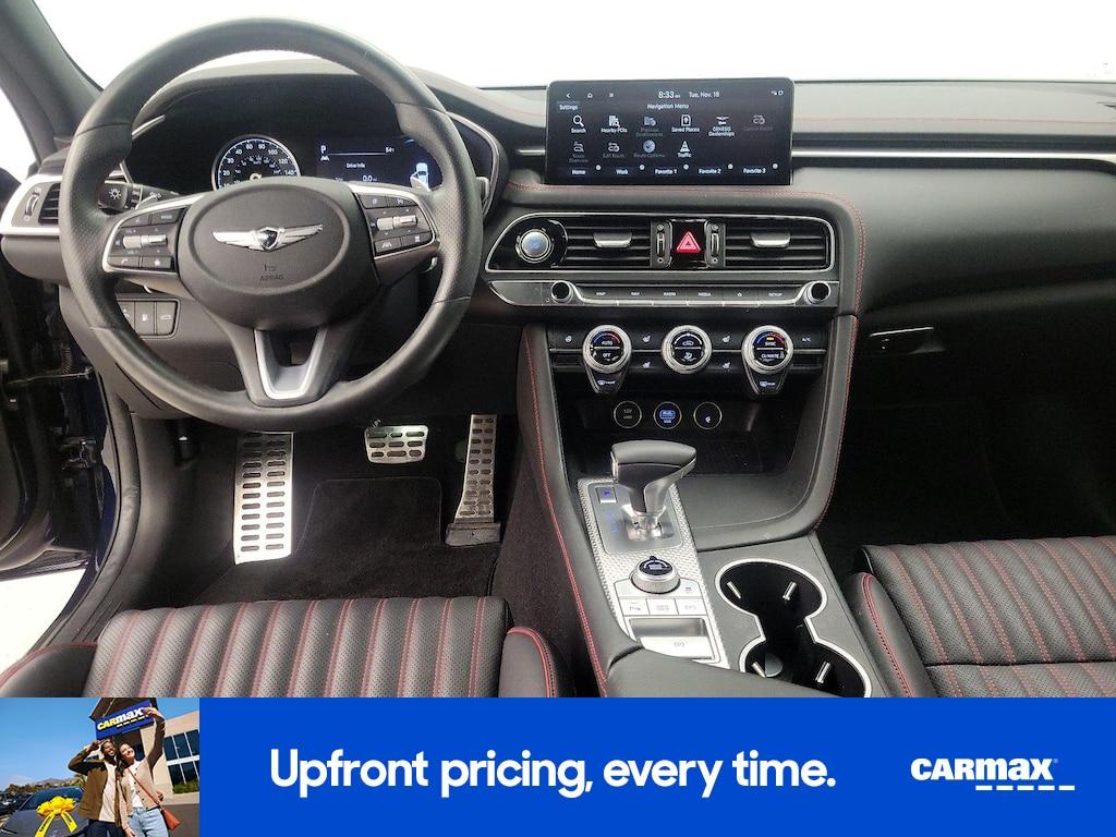 used 2023 Genesis G70 car, priced at $31,998