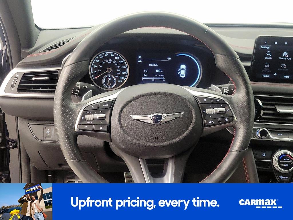 used 2023 Genesis G70 car, priced at $31,998