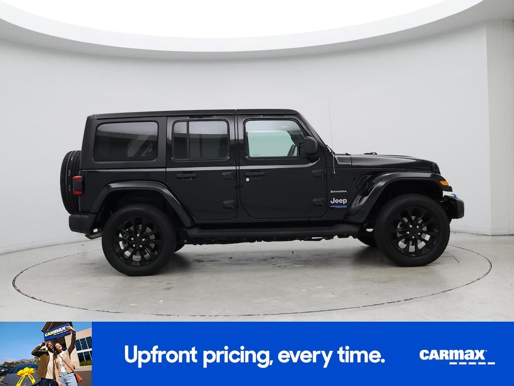 used 2022 Jeep Wrangler Unlimited 4xe car, priced at $33,998