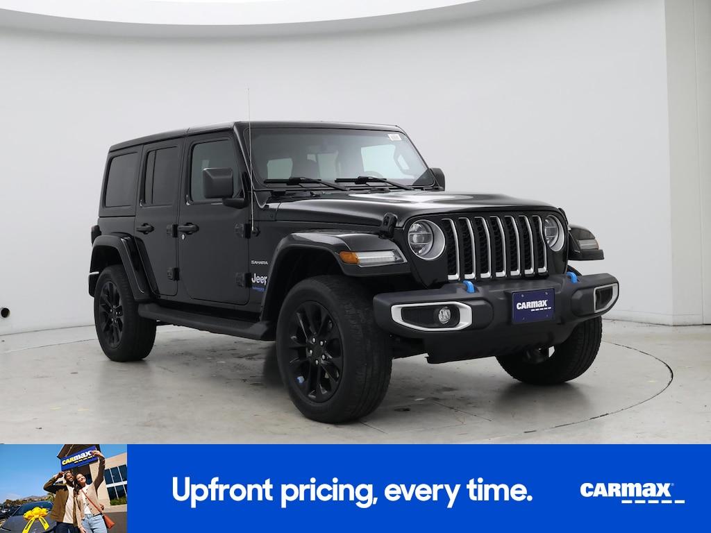 used 2022 Jeep Wrangler Unlimited 4xe car, priced at $33,998