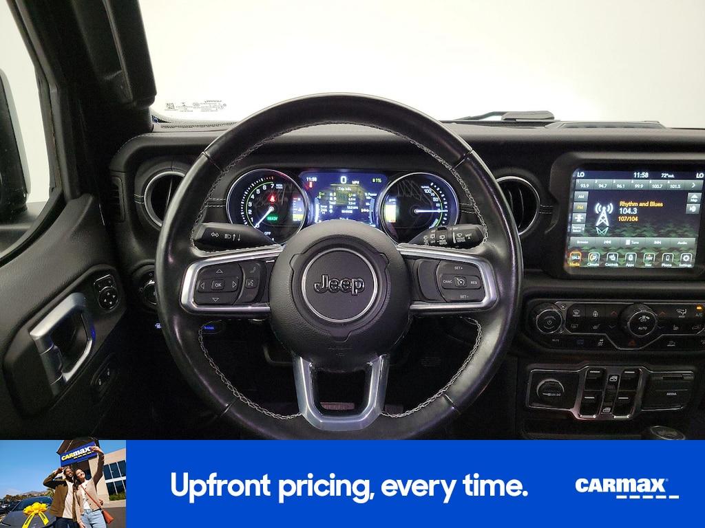 used 2022 Jeep Wrangler Unlimited 4xe car, priced at $33,998
