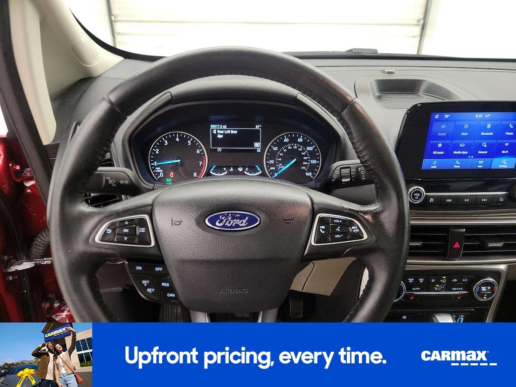used 2019 Ford EcoSport car, priced at $13,998